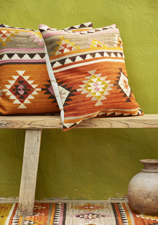 Kunduz Hand loom Kilim Cushion