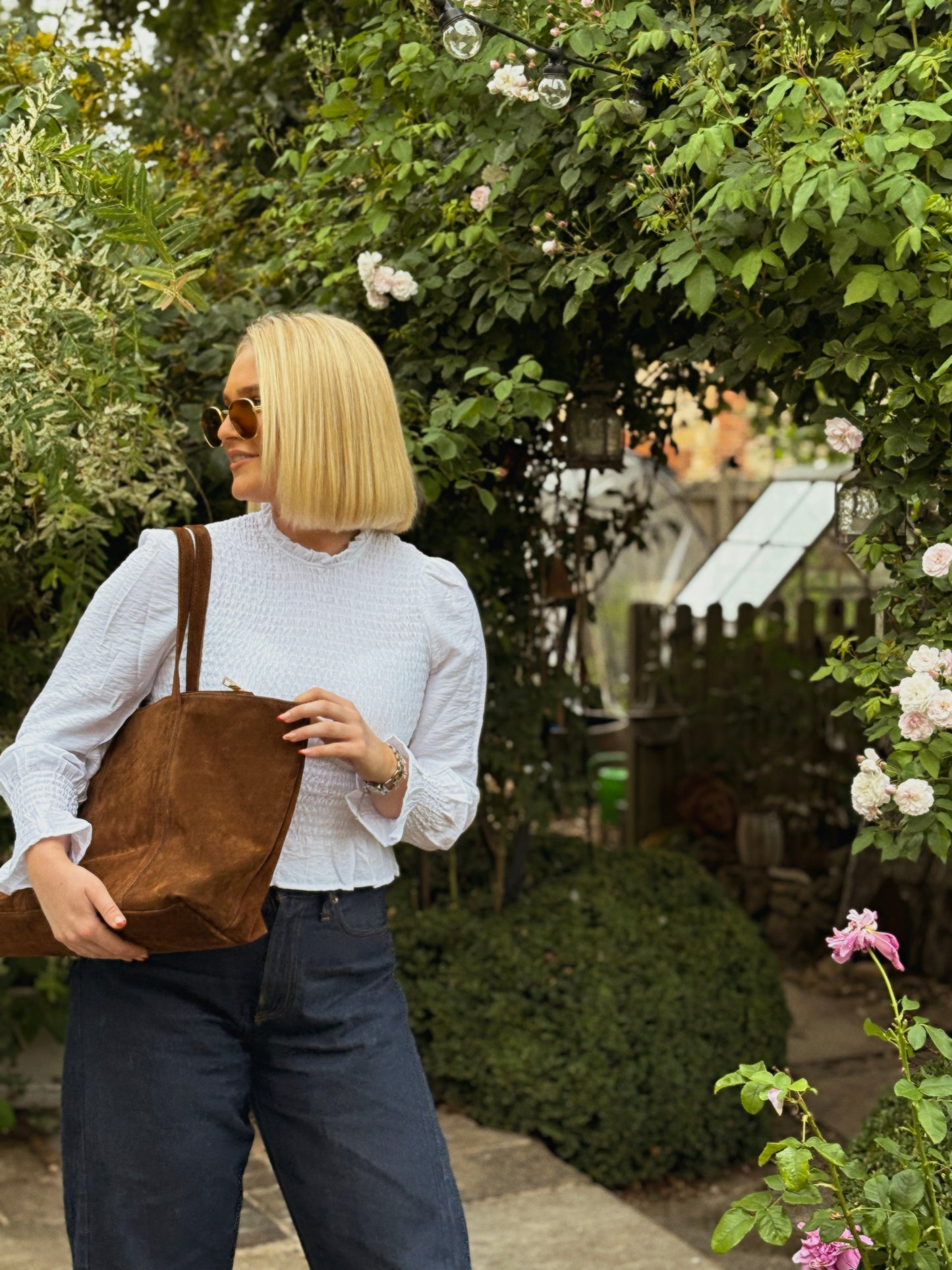 Sophia Suede Bag