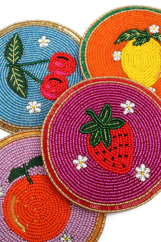 Fruity coasters