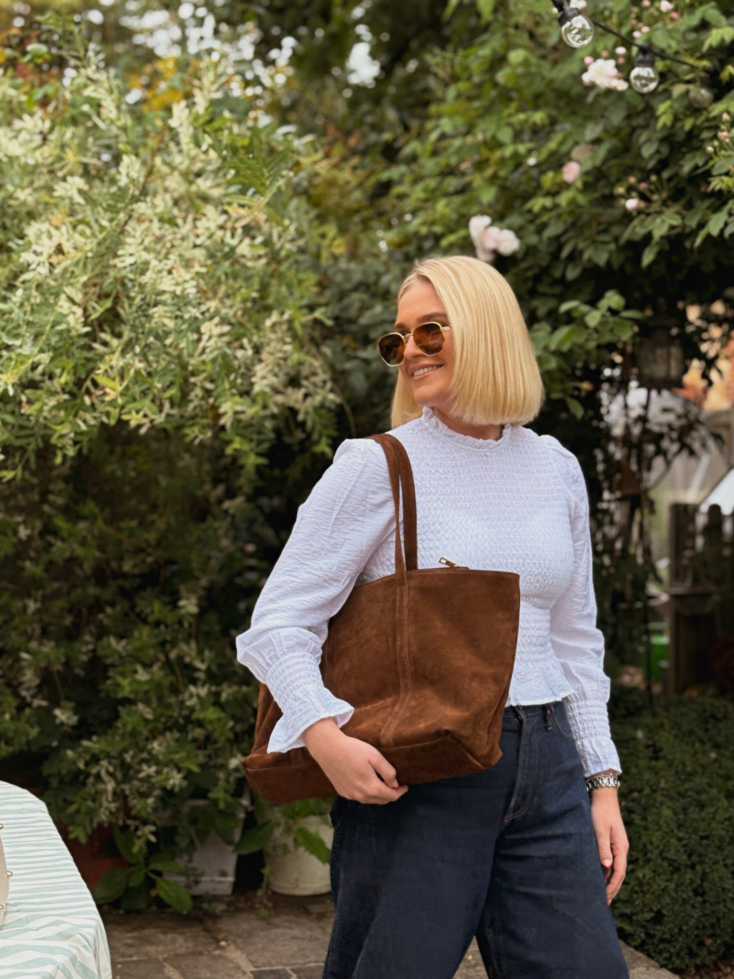 Sophia Suede Bag