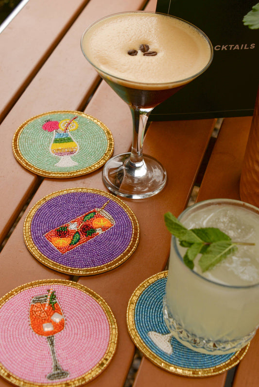Summer Cocktail Coasters