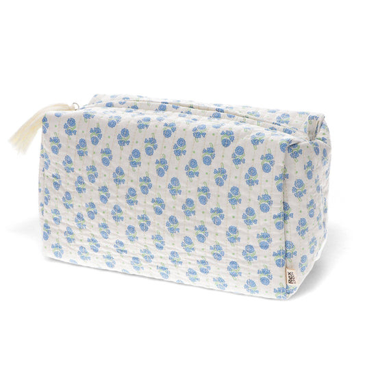 Cornflower Quilted Wash Bag