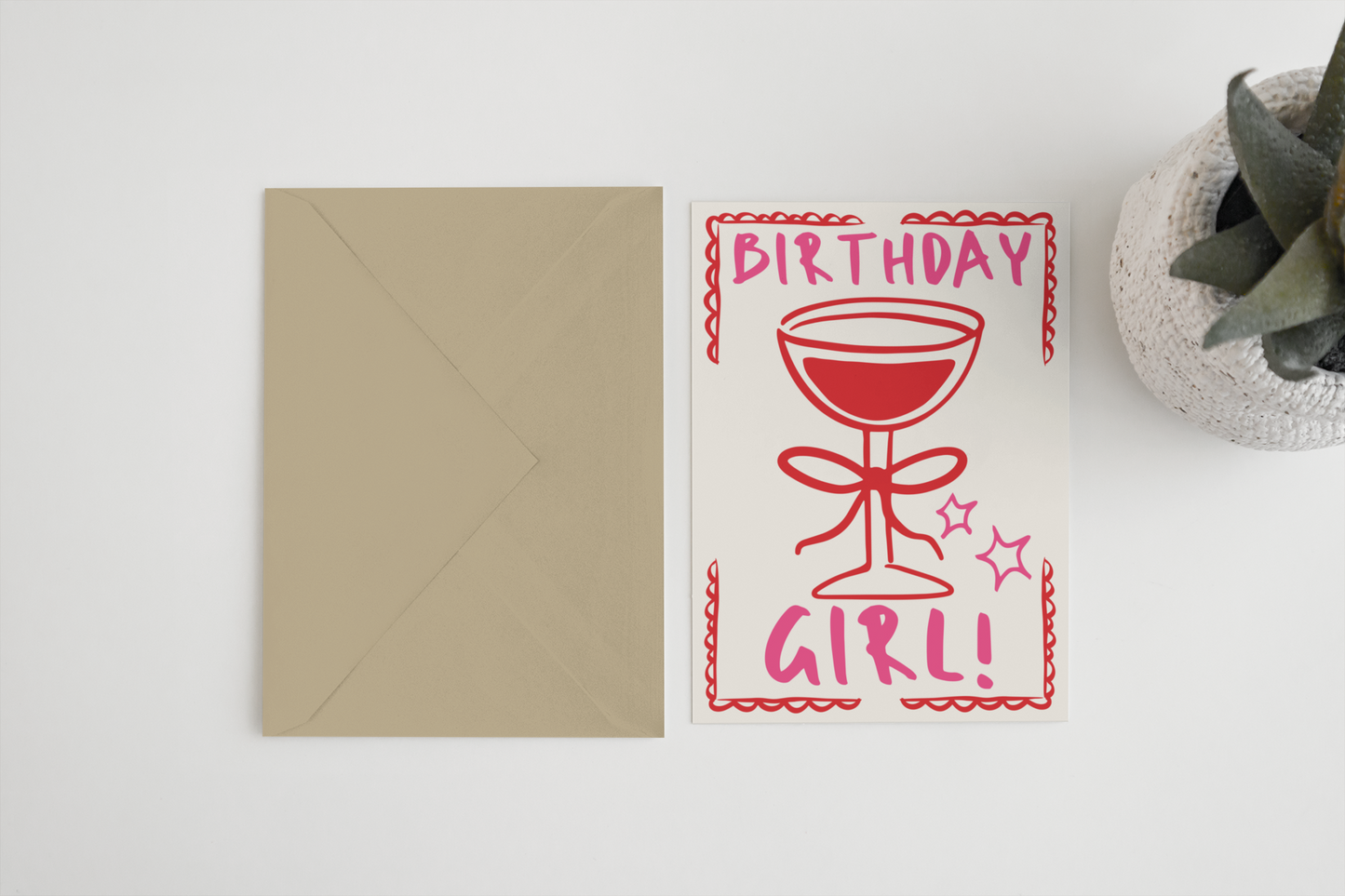 Birthday Girl card