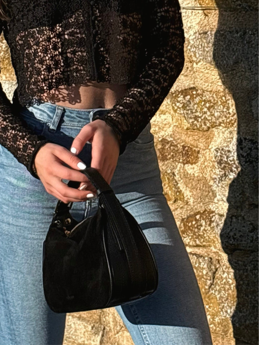 Amici Suede Bag