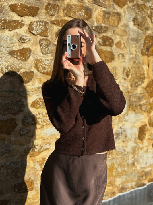 Mila V-neck Knitted Cardi