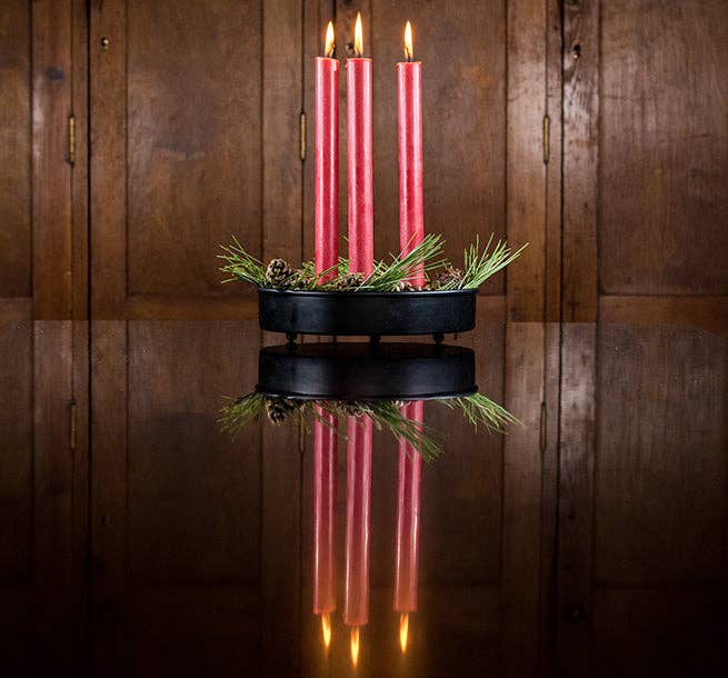 Guardsman Red Eco Dinner Candles, 6 per pack