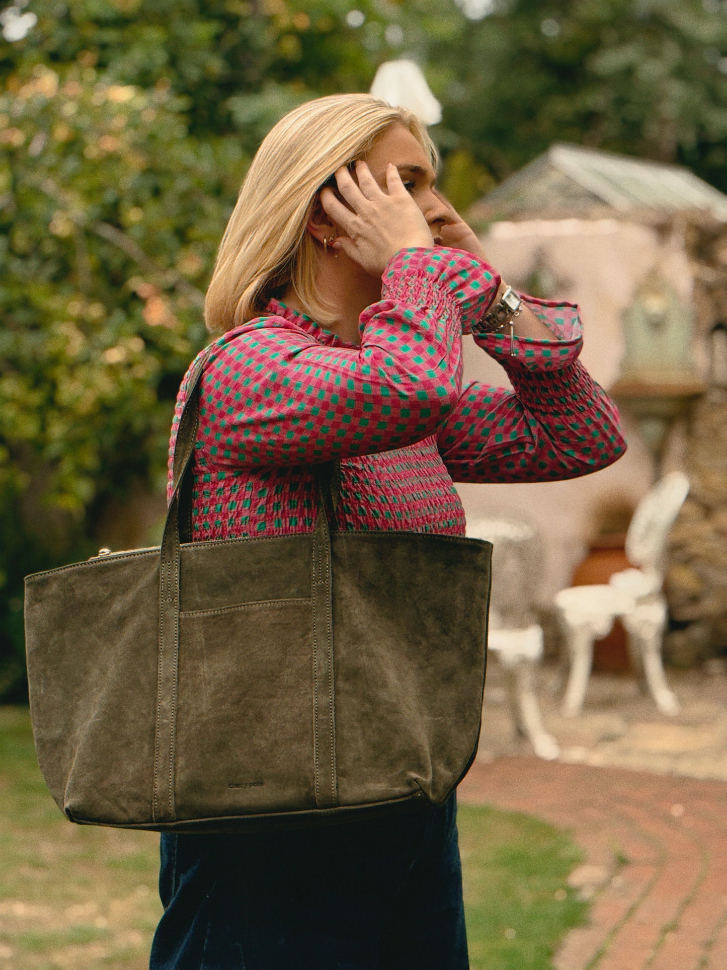 Sophia Suede Bag