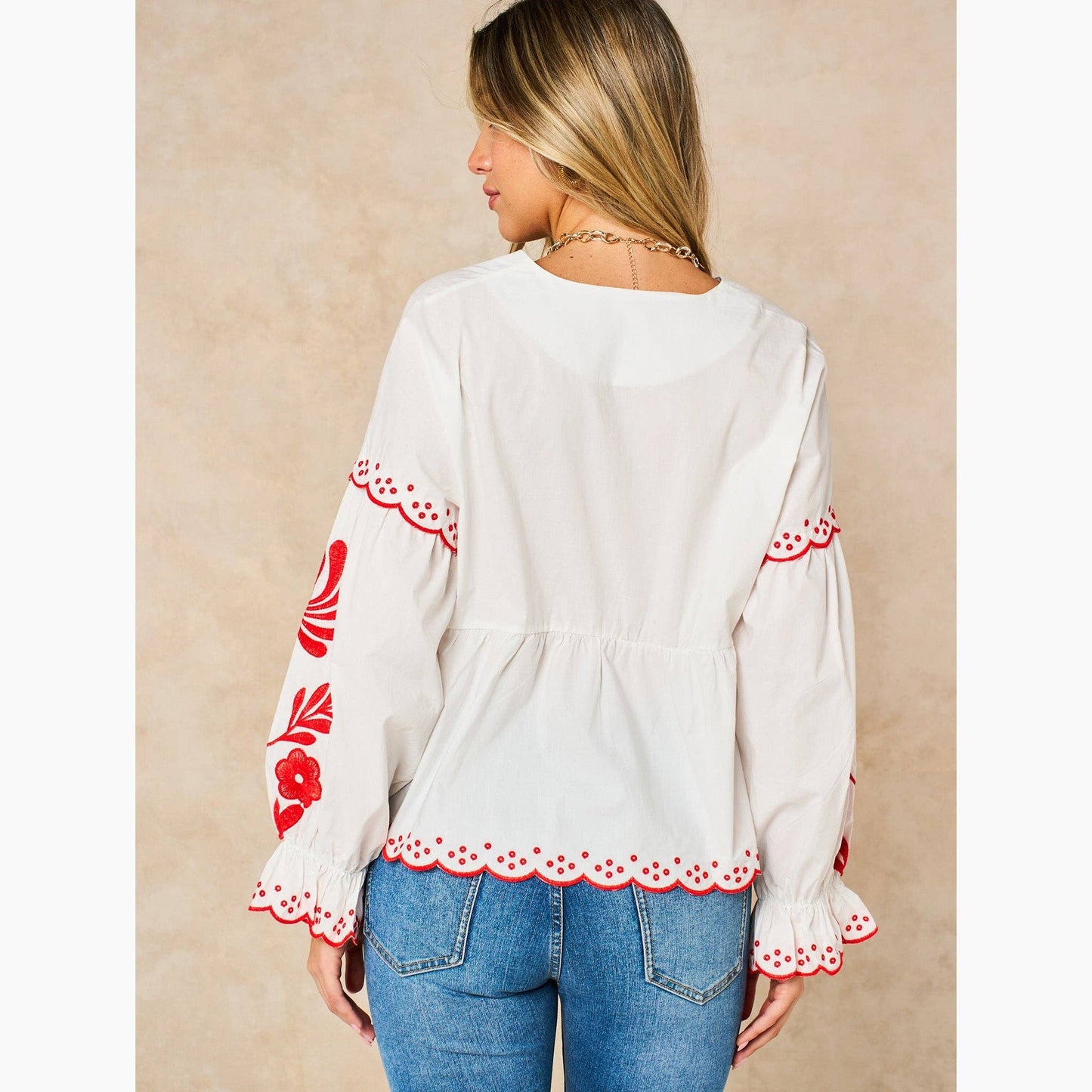 Alice tie Blouse