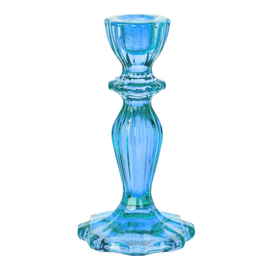 Glass Candle Holders | Starter Set | Cool Colours |Homeware|