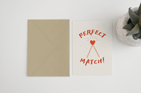 Perfect Match A6/5x7 card