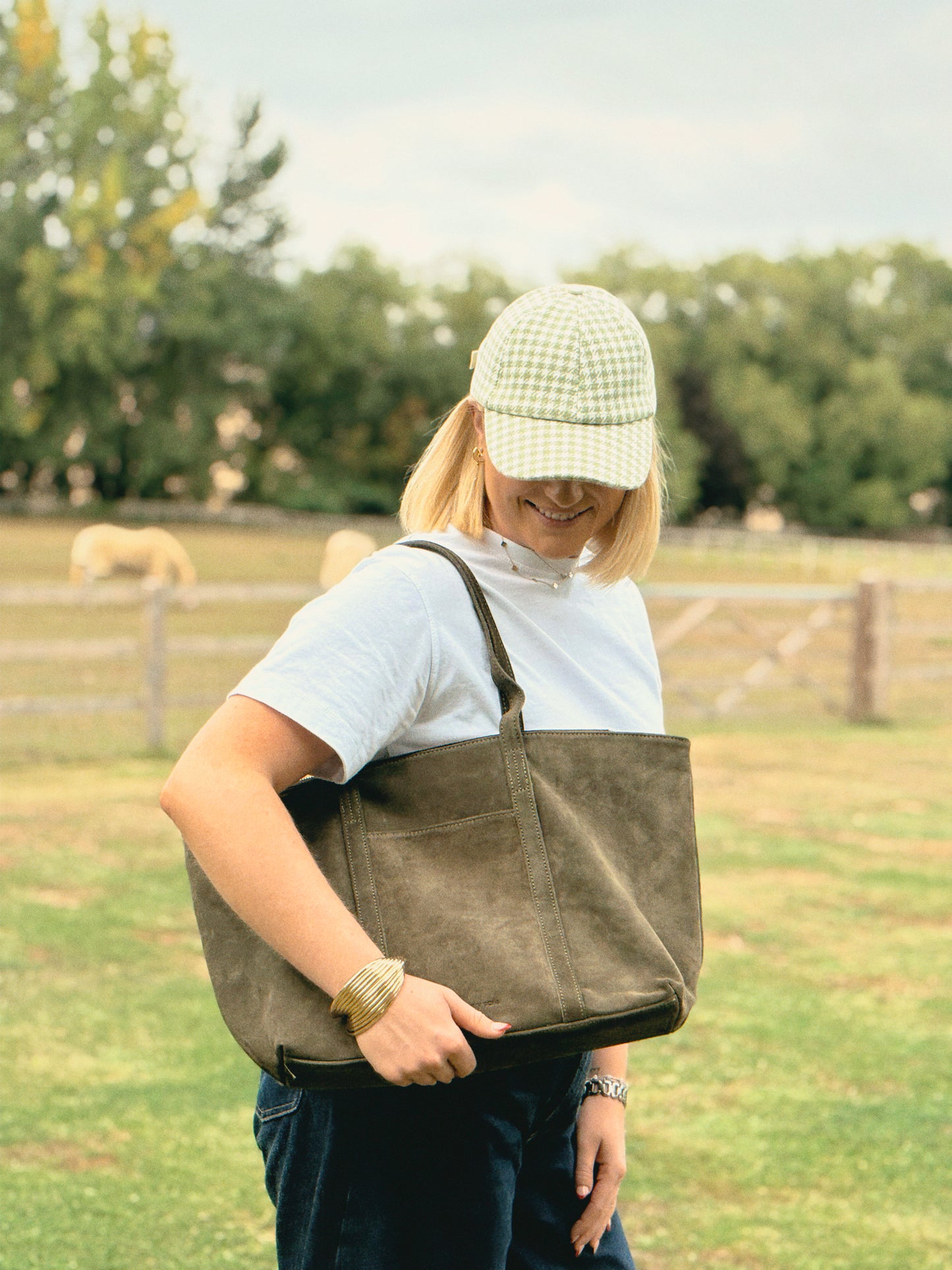 Sophia Suede Bag
