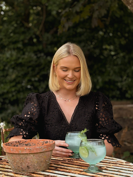 Lucy Lace Crop Blouse