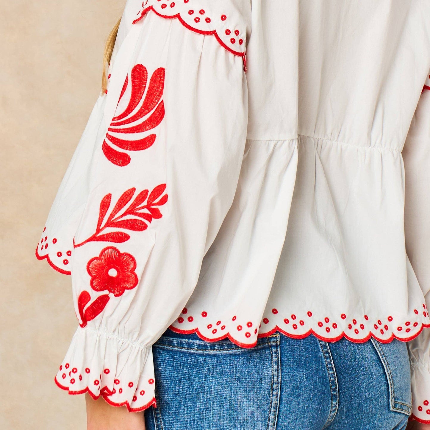 Alice tie Blouse