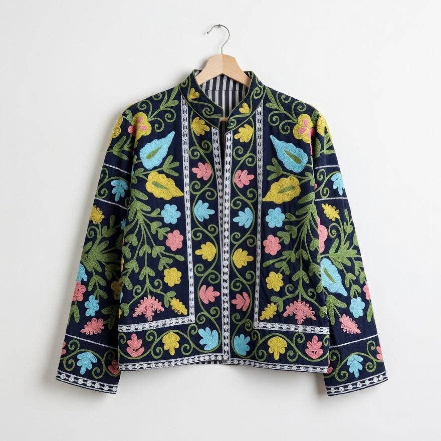 Boho Denim Jacket