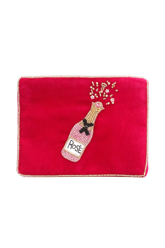 PINK ROSE SMALL POUCH