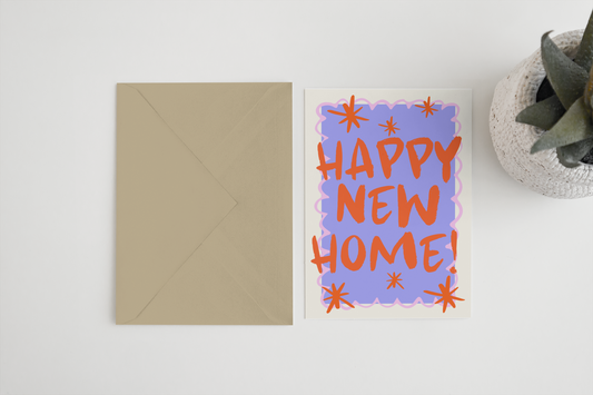 Happy New Home A6/5x7 card