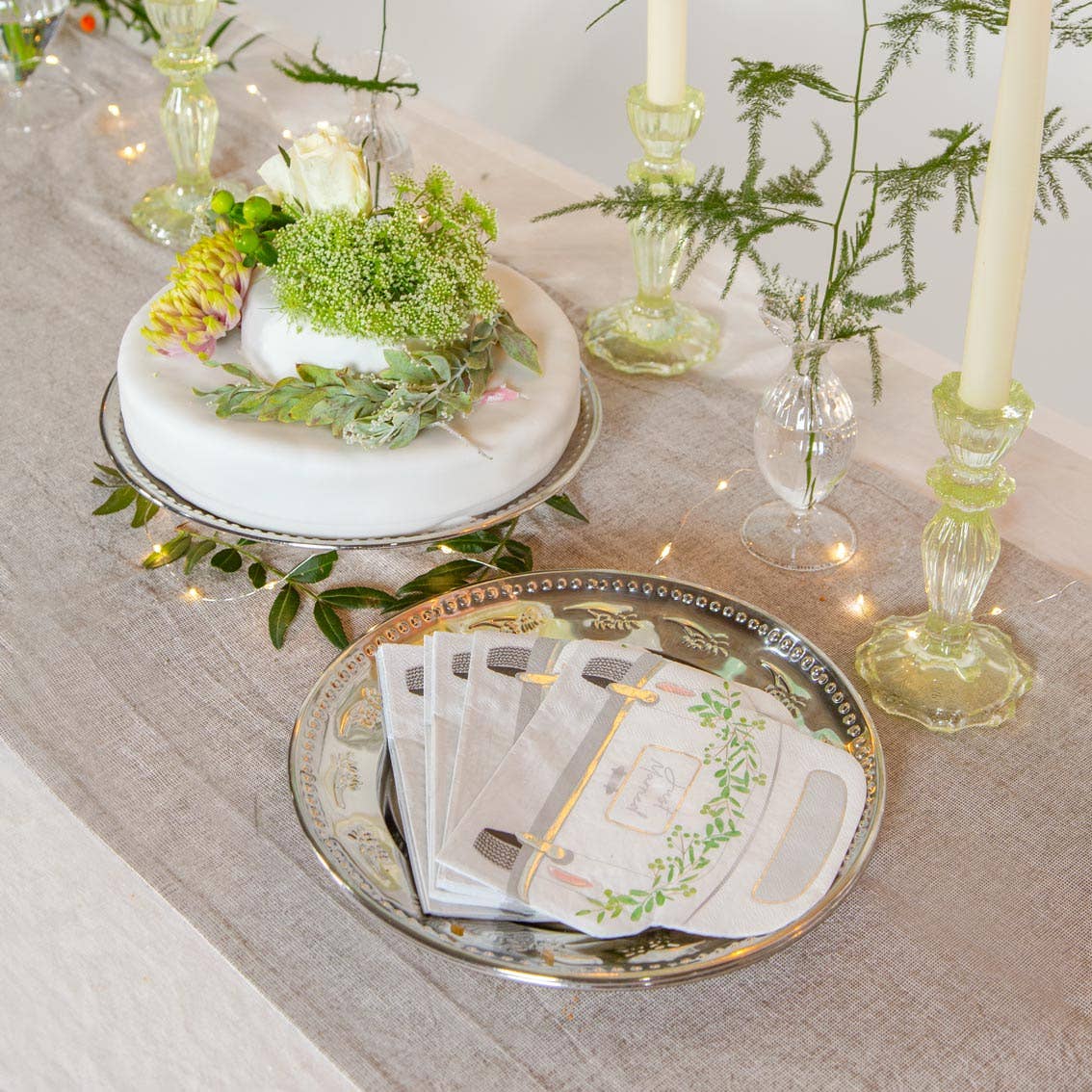 Glass Candle Holders | Starter Set | Cool Colours |Homeware|
